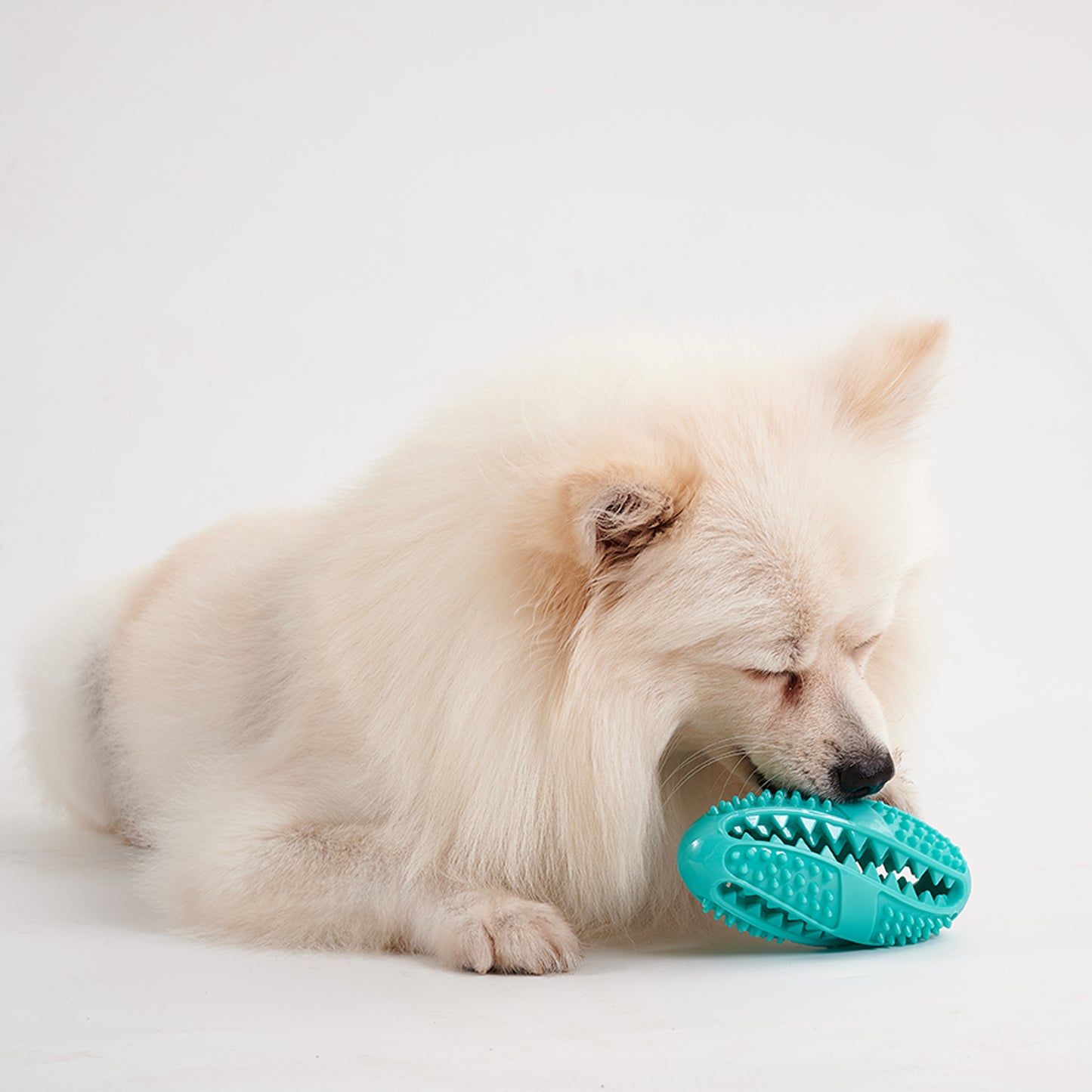 Pet Dog Dog Toy Leaking Food Ball Hidden Food Tooth Grinder To Relieve Boredom And Bite-resistant Rubber Football Puzzle Ball