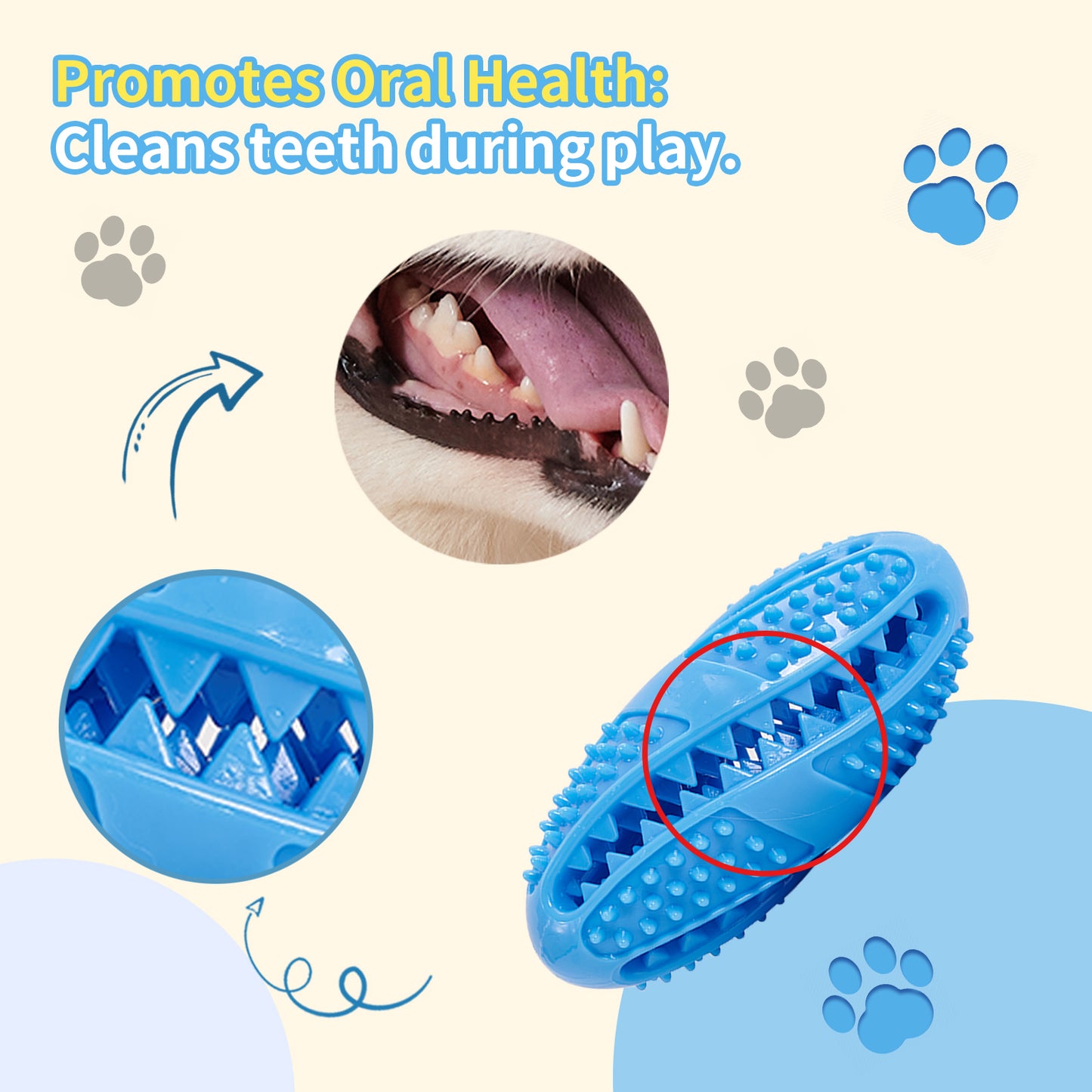 Pet Dog Dog Toy Leaking Food Ball Hidden Food Tooth Grinder To Relieve Boredom And Bite-resistant Rubber Football Puzzle Ball