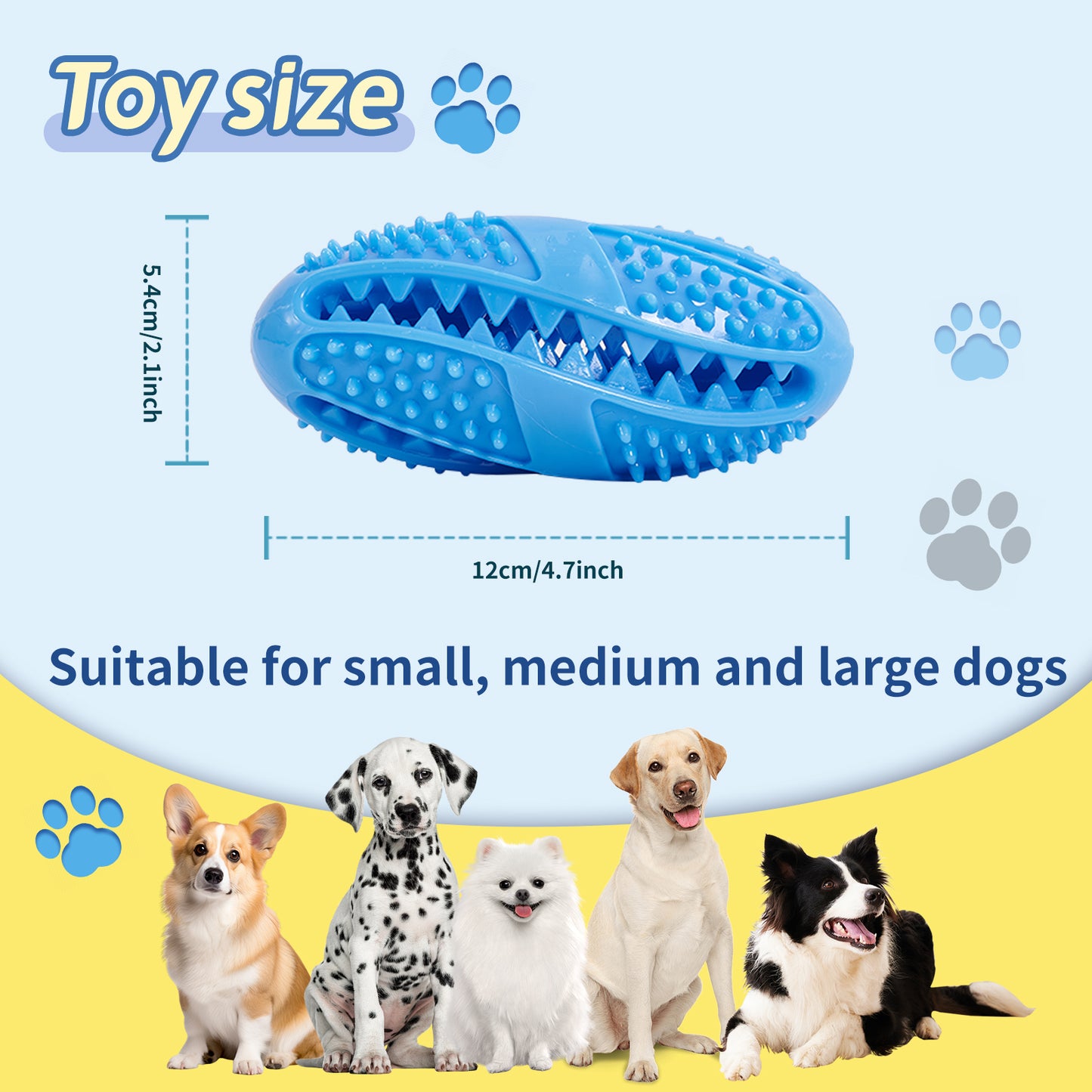 Pet Dog Dog Toy Leaking Food Ball Hidden Food Tooth Grinder To Relieve Boredom And Bite-resistant Rubber Football Puzzle Ball