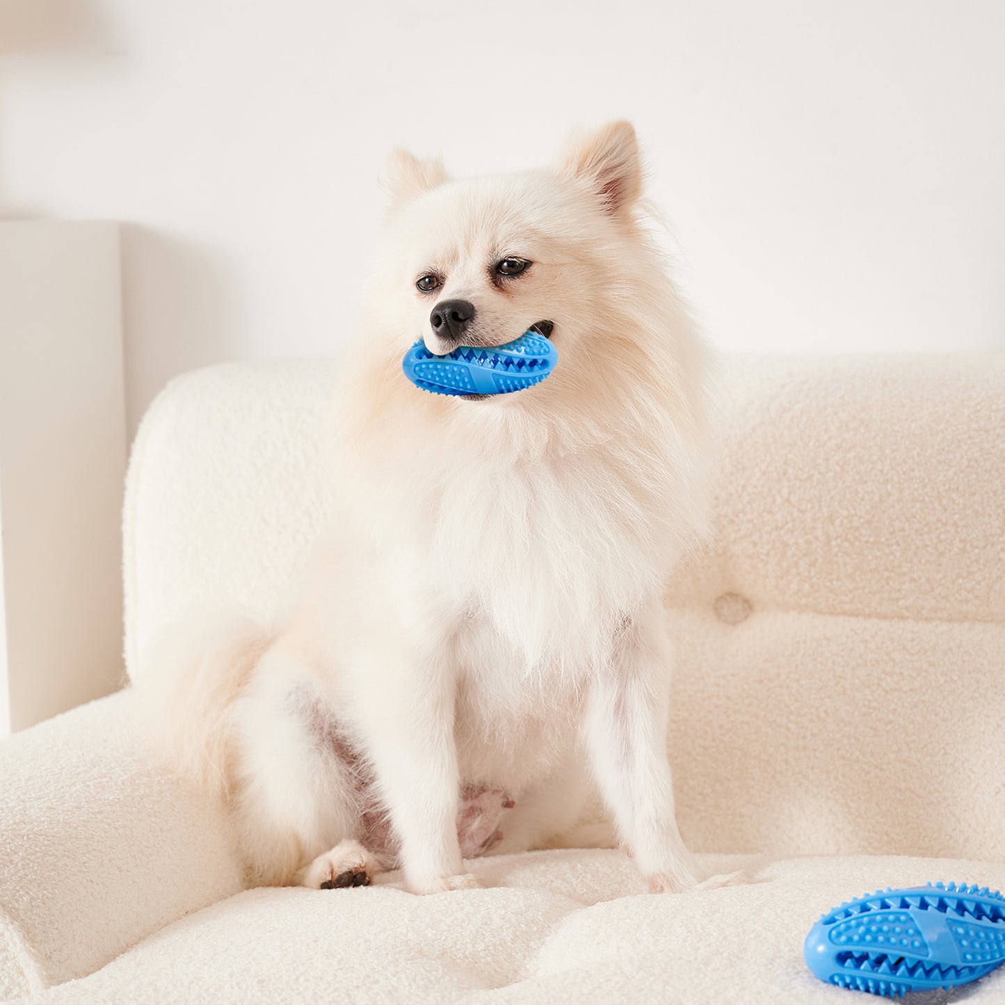 Pet Dog Dog Toy Leaking Food Ball Hidden Food Tooth Grinder To Relieve Boredom And Bite-resistant Rubber Football Puzzle Ball