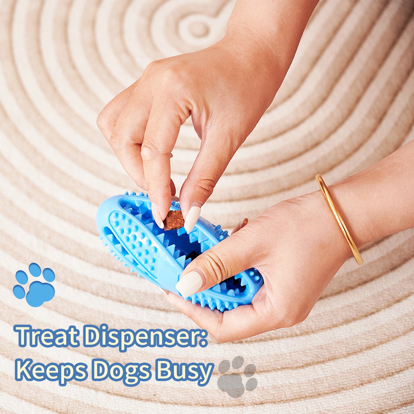 Pet Dog Dog Toy Leaking Food Ball Hidden Food Tooth Grinder To Relieve Boredom And Bite-resistant Rubber Football Puzzle Ball