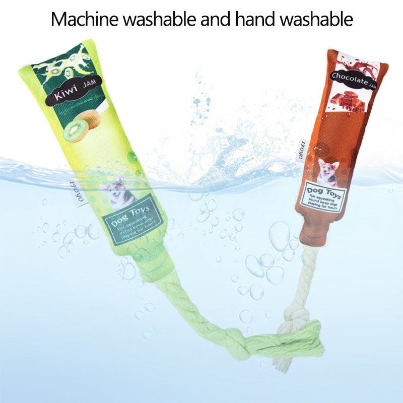 Bite-resistant Tooth Cleaning Canvas Toy Dog Boredom Relief Supplies