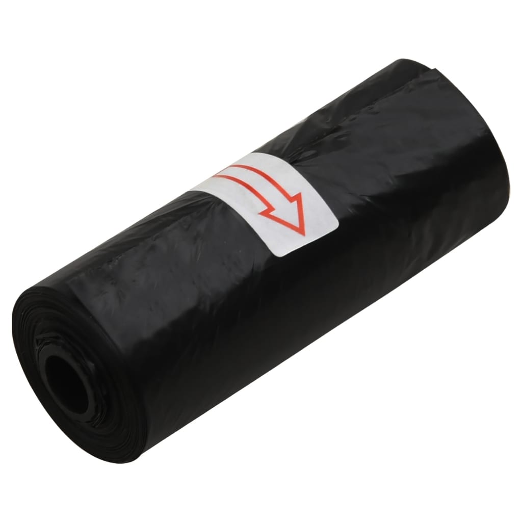 Dog Poop Bags 750 pcs. Black 30x20 cm PE