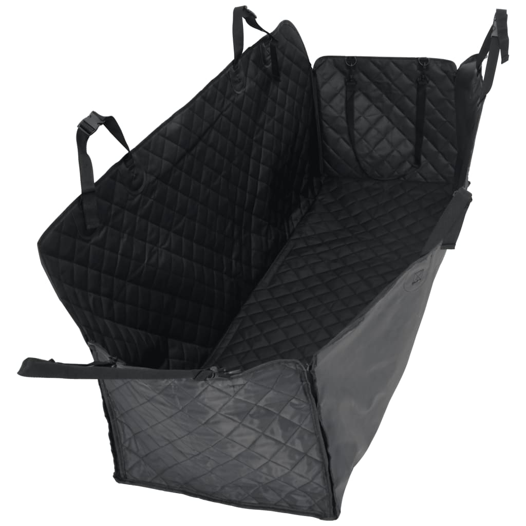 Dog Car Seat Cover Black 137x46x50 cm